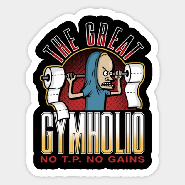 Gymholio Sticker by CoDDesigns